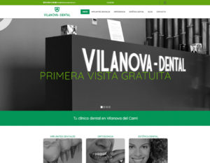 páginas web para clínicas dentales